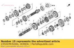 Tutaj możesz zamówić bieg, wa? Ek po? Redni pi? Ty od Honda , z numerem części 23501MCS000: