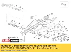 Piaggio Group AP8135923 sworze? tylnego wahacza - Dół