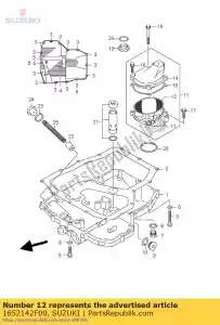 suzuki 1652142F00 strainer comp,e - Bottom side