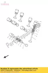 Qui puoi ordinare pad, regolazione da Yamaha , con numero parte 26H12168H000: