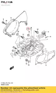 suzuki 0936406002 unión - Lado inferior