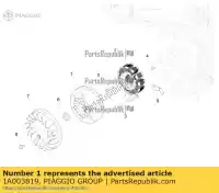 1A003819, Piaggio Group, rotor complete with hub piaggio vespa lbmca2100 lbmca220 lbmcd2100 lbmcd2200 liberty rp8c54100 rp8ca1100 rp8ca1200 rp8cd1100 zapc546b zapca0100, zapca0102 zapca0101, zapca0103 zapca0200, zapca0202 zapca0201, zapca0203 zapca06b zapca06b,  zapca6100, zapca6101 zapcav6b zapcd010 za, New