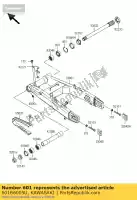 601B6005U, Kawasaki, Rolamento de esfera, # 6005u kawasaki z  a zx7rr ninja n zx7r p zxr r l zx12r b j zx9r e zx10r d c f zx750 k police zxr750 zx 9r 7r 7rr 12r z1000 1000 750 1200 900 , Novo