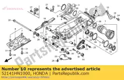 Ici, vous pouvez commander le col, pivot de bras oscillant auprès de Honda , avec le numéro de pièce 52141HN1000: