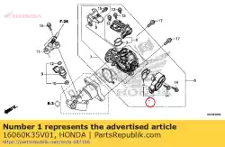 Here you can order the sensor set from Honda, with part number 16060K35V01:
