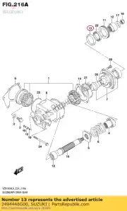 suzuki 2494448G00 housing,oil sea - Bottom side