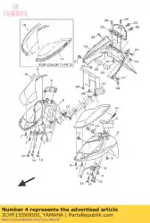 Qui puoi ordinare parafango, oltre 3 da Yamaha , con numero parte 2CMF15590000: