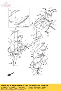 yamaha 2CMF15590000 parafango, oltre 3 - Il fondo