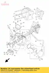 Ici, vous pouvez commander le cylindre 1 auprès de Yamaha , avec le numéro de pièce 5MLE13110000: