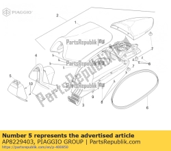 Aprilia AP8229403, Air.cl.case, OEM: Aprilia AP8229403