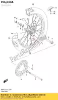 5411102B42, Suzuki, hub,front wheel suzuki rm  l rm80 rm85 dr z125 sw lw drz125l rm85l 85 80 125 , New