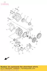 Here you can order the bolt,socket from Yamaha, with part number 913170605000: