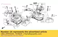 18612MFE640, Honda, pokrywa, zawór kontaktronowy honda vt 750 2007 2008 2009 2010 2011 2012 2013, Nowy