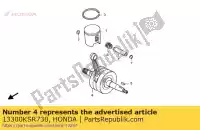 13300KSR730, Honda, vilebrequin comp. honda cr 125 2005 2006 2007, Nouveau