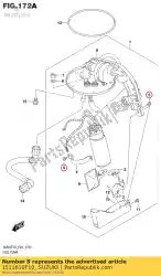 Aquí puede pedir tornillo de Suzuki , con el número de pieza 1511610F10: