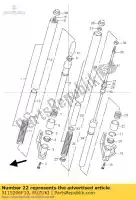 5115206F10, Suzuki, tubo, guida suzuki tr street magic s tr50s 50 , Nuovo