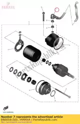 Ici, vous pouvez commander le cordon, démarreur auprès de Yamaha , avec le numéro de pièce BN68181500: