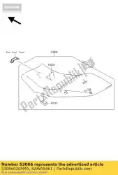 Aquí puede pedir conjunto de asiento, doble, negro er650c9f de Kawasaki , con el número de pieza 530660205MA: