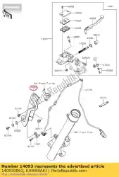 Here you can order the 01 cover,abs sensor from Kawasaki, with part number 140930863: