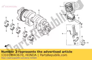 Honda 13101MW3670 t?ok (std.) - Dół