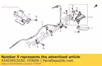 43463KVZ630, Honda, nenhuma descrição disponível no momento honda nss 250 2008 2009 2010 2011, Novo