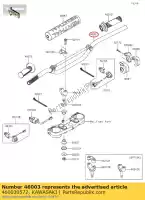 460030572, Kawasaki, manico, renthal, k971 kawasaki kx  f kx250f kx450f kx250 kx450 450 250 , Nuovo