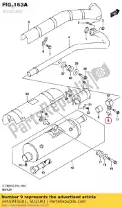 suzuki 1445845G01 distanziatore, morsetto - Il fondo