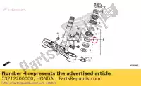 53212200000, Honda, race, steering bottom cone honda  (d) japan jc61-100 a super sport usa cbf cbr elsinore k0 usa mtx nsr rw (d) england 125 200 250 1967 1974 1983 1985 2000 2001 2004 2005 2006 2007 2008 2009 2010 2011 2012 2013 2017 2018 2019 2020, New