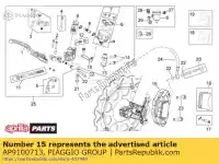 AP9100713, Piaggio Group, Front brake caliper aprilia  rxv sxv sxv 450 550 2006 2008 2009 2010 2011, New