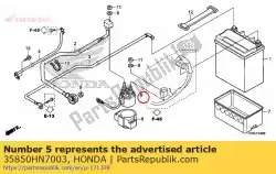 Qui puoi ordinare switch assy., mag. Di avviamento da Honda , con numero parte 35850HN7003: