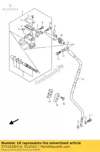 suzuki 5751628H10 capa, mestre cy - Lado inferior