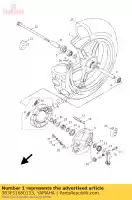 3B3F51680133, Yamaha, rueda de fundición, delantera yamaha xf 50 2007 2008 2009, Nuevo