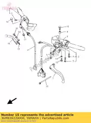 hendel 2 van Yamaha, met onderdeel nummer 3GM839220000, bestel je hier online: