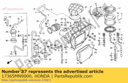 Honda 17365MN9000, Nessuna descrizione disponibile al momento, OEM: Honda 17365MN9000