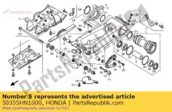Ici, vous pouvez commander le pas de description disponible auprès de Honda , avec le numéro de pièce 50355HN1000: