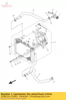 2MBE24110000, Yamaha, termostat yamaha  yfm yxe 700 2016 2017 2018, Nowy