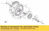 44650MN8740, Honda, set ruote fr honda ntv revere  ntv650 650 , Nuovo