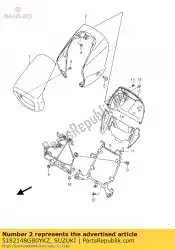 Aqui você pode pedir o capa, farol em Suzuki , com o número da peça 5182148GB0YKZ:
