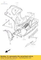 9440735F30YD8, Suzuki, cowling assy, ??un suzuki gsx r600 600 , Novo