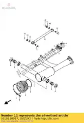 Qui puoi ordinare bullone 10x39 da Suzuki , con numero parte 0910110017: