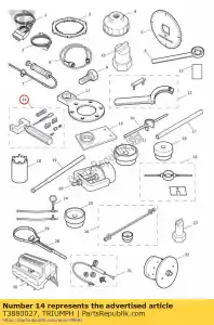 triumph T3880027 kit, servizio catena, catene rk - Il fondo