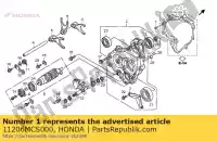 11206MCS000, Honda, orifice b, 1,6 mm honda st 1300 2002 2003 2004 2006 2007 2008 2009 2010, Nouveau