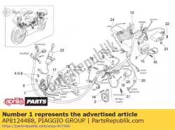 Tutaj możesz zamówić g?ówna wi? Zka przewodów od Piaggio Group , z numerem części AP8124488: