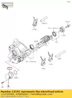 131510560, Kawasaki, switch-comp, neutraal kawasaki kx  f kx250f kx250 250 , Nieuw