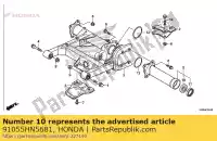 91055HN5681, Honda, rolamento, esfera radial, 32x58x13uu honda  trx 350 400 420 450 500 2000 2001 2002 2003 2004 2005 2006 2007 2008 2009 2010 2011 2012 2013 2017, Novo