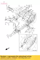 1WDXF17130P1, Yamaha, coperchio, lato 1 yamaha yzf r 300 2015, Nuovo