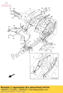 yamaha 1WDXF17130P1 capa, lado 1 - Lado inferior
