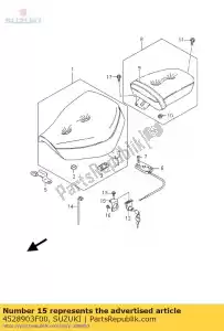 suzuki 4528903F00 wspornik siedziska lk - Dół