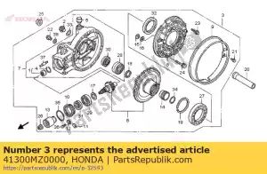 Honda 41300MZ0000 uitrusting, definitief - Onderkant