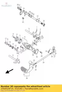 suzuki 2560026F10 zespó? d?wigni, bieg - Dół